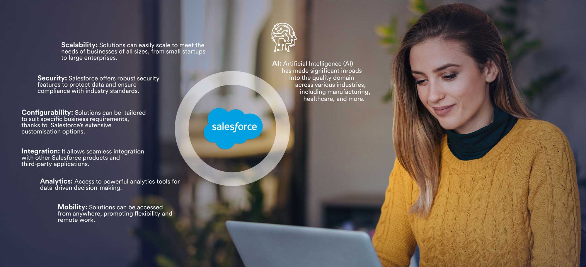 Perfect choice of technology platform - Salesforce